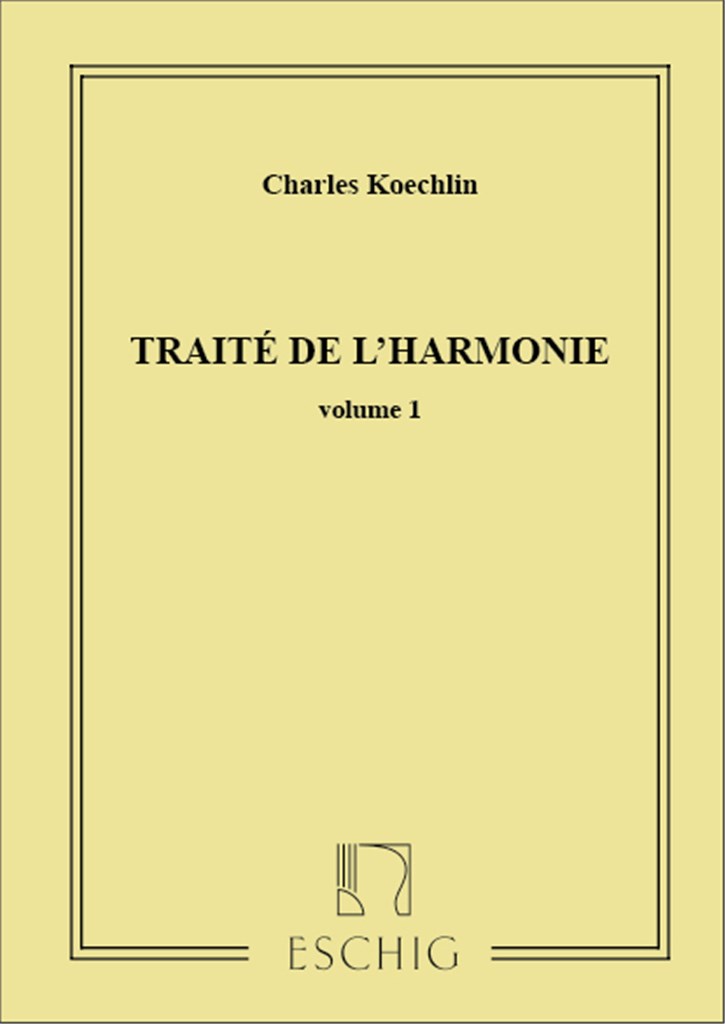 Traite De L'Harmonie - Volume 1